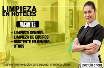 Limpieza Esencial en Hospitales: Únete a Nuestro Equipo.