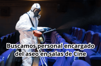 Buscamos personal para facilidad de cines