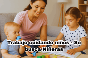 Trabajo que cuida a los niños – Niñera en exploración de