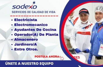 Empleos en Sodexo Perú S.A.C. – Vacantes disponibles Empleos en Sodexo Perú S.A.C. – Vacantes disponibles