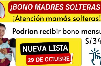💖 Bono madres solteras 2025: Apoyo financiero del gobierno