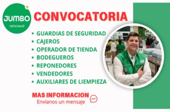 Jumbo abre convocatoria con nuevas plazas disponibles