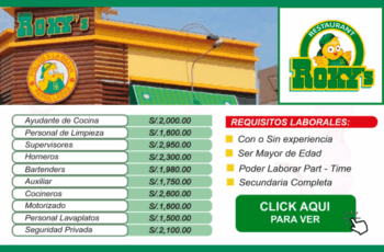 Empleos en Roky’s nuevas vacantes disponibles