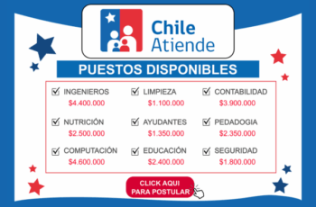 Empleos en Chile Atiende 2025