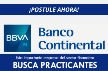 Ofrecimiento de Empleo BBVA Continental Perú 2025