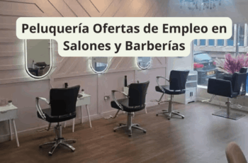 Oportunidades laborales de peluquero en salones y barberías.