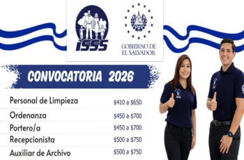 ¡TRABAJANDO EN EL ISSS EL SALVADOR 2026!
