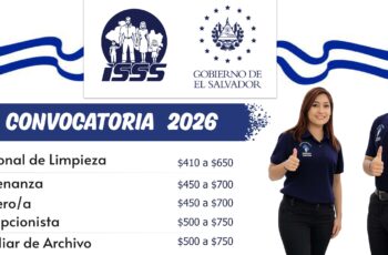 ¡TRABAJANDO EN EL ISSS EL SALVADOR 2026!