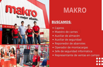Makro Perú habilita nuevas plazas: Conócelas Aquí