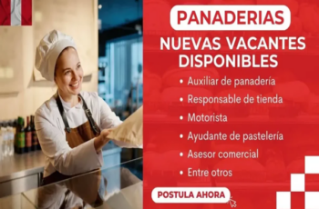 Bolsa de trabajo con vacantes en panaderías y pastelerías
