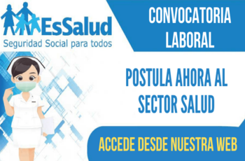 EsSalud – Oportunidades de integración profesional