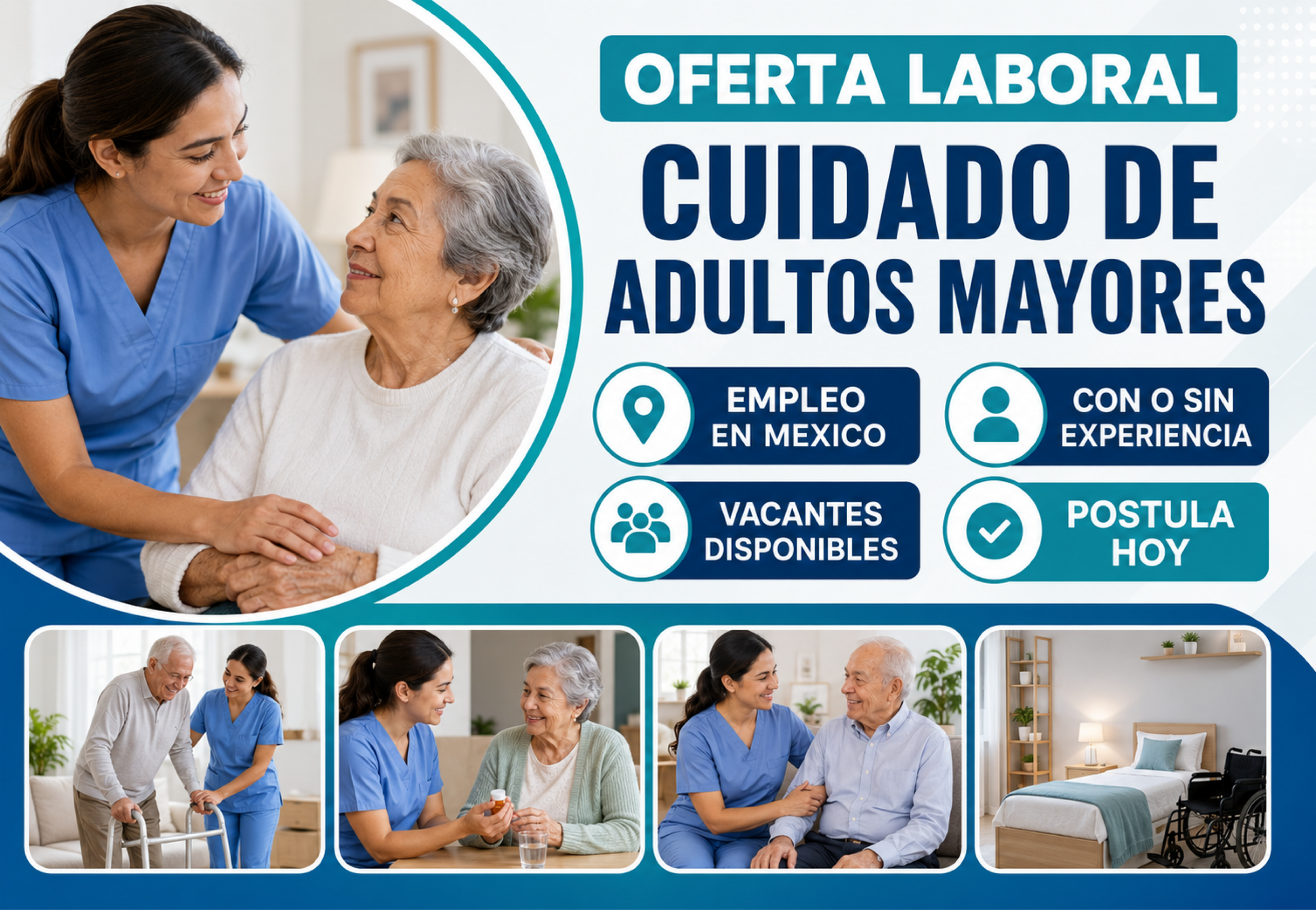 Atención a personas mayores: todo lo que necesitas conocer sobre las vacantes