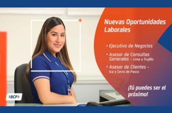 🇵🇪 BCP: convocatoria laboral para nuevos talentos
