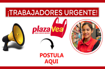 🇵🇪 Plaza Vea: convocatoria para nuevo personal